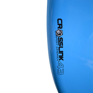 Ensemble de skimboard en fibre de verre époxy de 43 pouces, sac, barre d'arche, coussinet arrière et cire