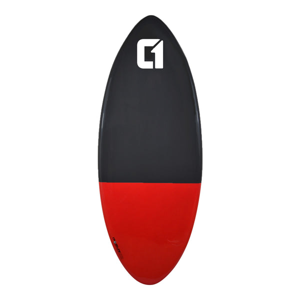Planche de skimboard en fibre de verre époxy de 52 pouces