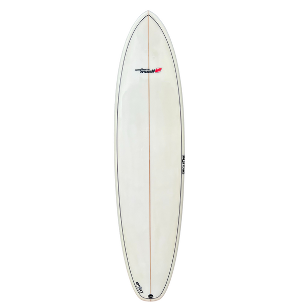 7ft 2 Southern Swells Round Tail Clear Epoxy Finish (FINS Included)