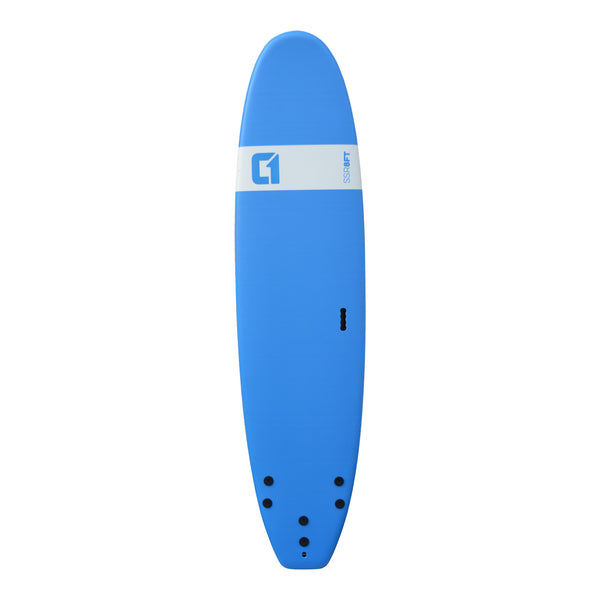 Planche de surf souple pour débutants de 8 pieds x 23,5 pouces (SSR) pour école de surf / location