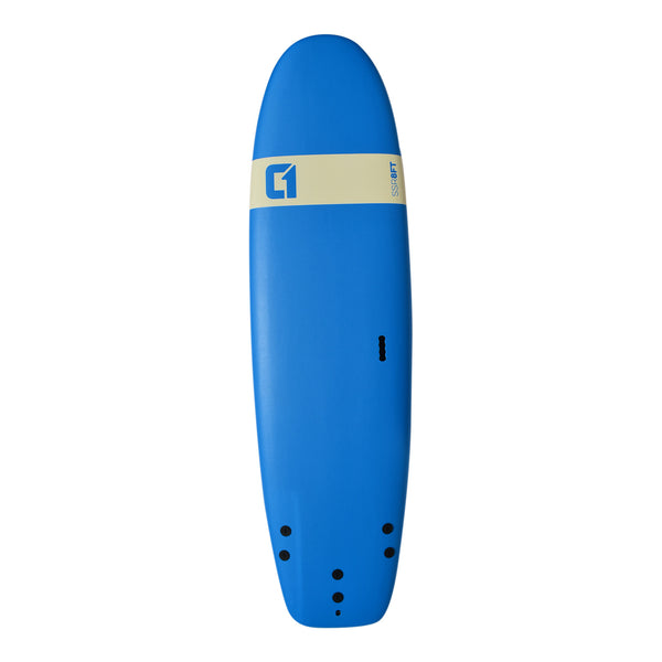 Planche de surf souple pour débutants 8 pieds x 26 pouces - Version LARGE (SSR)
