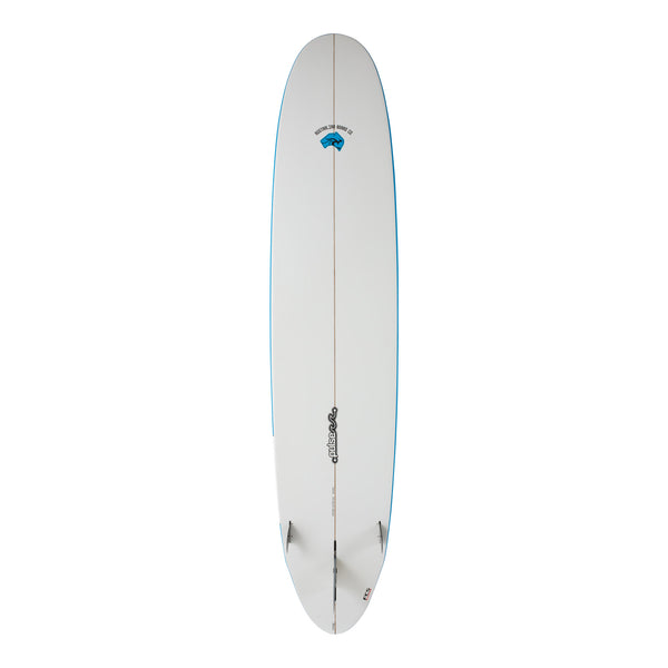 9ft Pulse Round Tail Longboard Surfboard von Australian Board Co Paket - inkl. Tasche, Leine, Finnen, Wachs