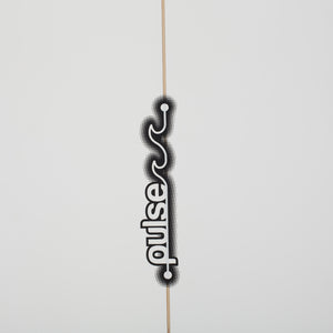 Planche de surf Shortboard Pulse Square Tail de 6 pieds 6 pouces par Australian Board Co. Paquet - Comprend un sac, des ailerons, une laisse et de la cire