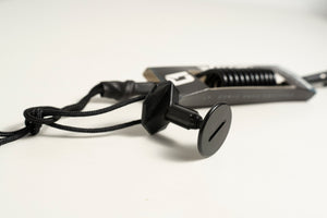 Leash de poignet enroulé pour bodyboard d'un mètre (diamètre 5 mm)