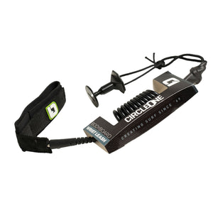 Leash de poignet enroulé pour bodyboard d'un mètre (diamètre 5 mm)
