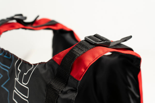 Gilet de sauvetage réglable pour adulte 50 N avec fermeture éclair latérale