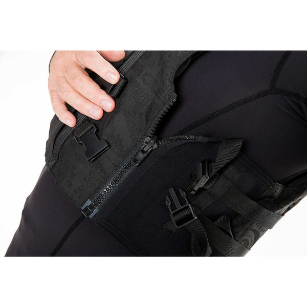 Gilet de sauvetage réglable pour adulte 50 N avec fermeture éclair latérale