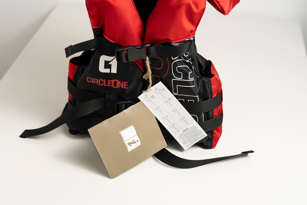 Gilet de sauvetage pour enfant 40N, 3 sangles et collier (taille unique)