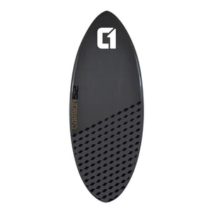 Skimboard en fibre de carbone époxy 50-56 pouces gris cobalt