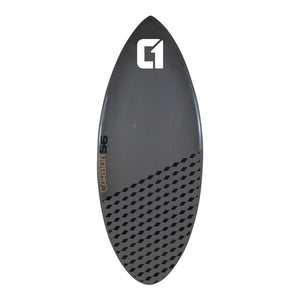 Skimboard en fibre de carbone époxy 50-56 pouces gris cobalt