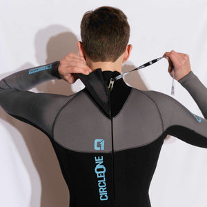 Combinaison d'hiver pour homme 5/4 mm ICON GBS avec fermeture éclair dans le dos