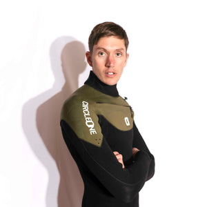 Combinaison d'hiver pour homme 5/4 mm ICON GBS avec fermeture éclair sur la poitrine