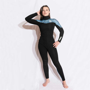 Damen 3/2mm Sommer Neoprenanzug KONA GBS Back Zip