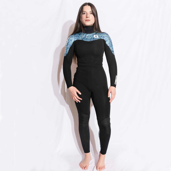 Combinaison d'été 3/2 mm pour femme KONA GBS Back Zip