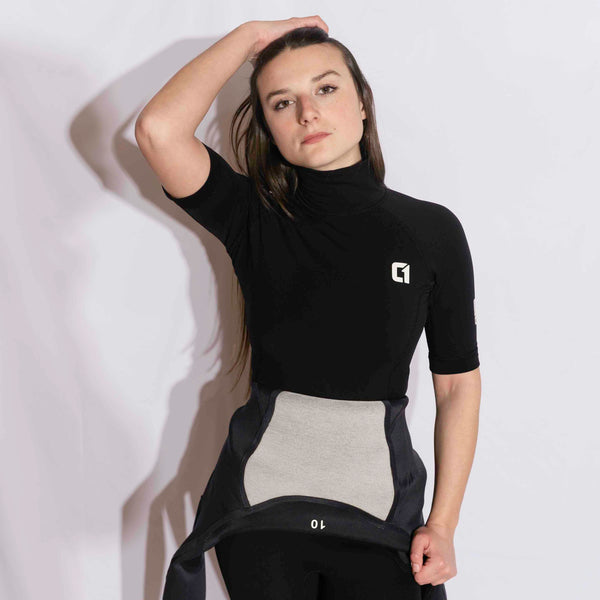 Thermo-Rashguard für Damen mit kurzen Ärmeln – KONA Polypro
