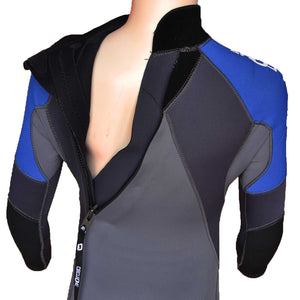 Combinaison de plongée ARC 5/4 mm pour enfants Outdoor Centre/Coasteering avec fermeture éclair dans le dos