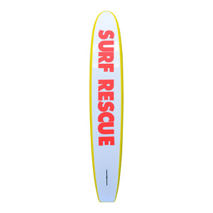 10ft 6 Soft Top Rescue Board, RED SURF RESCUE LOGO