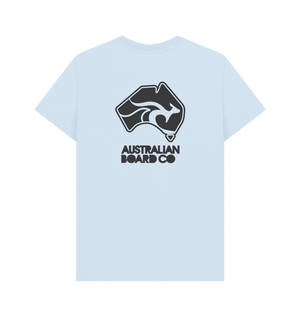 Sky Blue Printed T-shirt Back