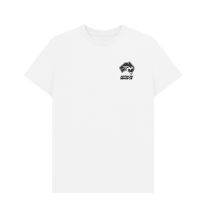 White Printed T-shirt Front