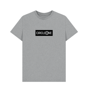 Athletic Grey Printed T-shirt Front