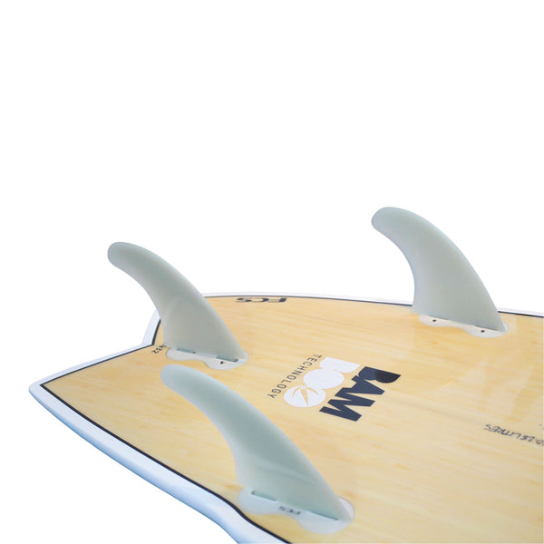 Surfboard Fins Thruster Set (3 Fin) FCS l & FCS ll compatible M5 spec