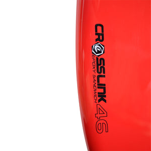 46-Zoll-Epoxid-Glasfaser-Skimboard-Paket. Tasche, Wachs, Arch Bar und Tailpad inklusive