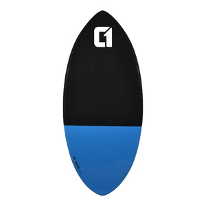 46-Zoll-Epoxid-Glasfaser-Skimboard-Paket. Tasche, Wachs, Arch Bar und Tailpad inklusive