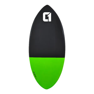 46-Zoll-Epoxid-Glasfaser-Skimboard-Paket. Tasche, Wachs, Arch Bar und Tailpad inklusive