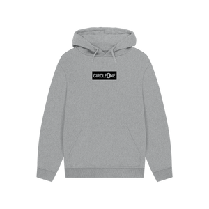 Athletic Grey Printed Hoody Front