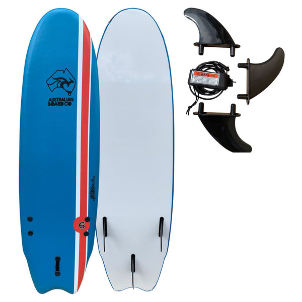 6ft Soft Foamie Surfboard für Anfänger - PULSE von Australian Board Co