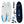 6ft Razor Round Tail Shortboard Surfboard Package - Includes Bag, Leash, Fins, Wax