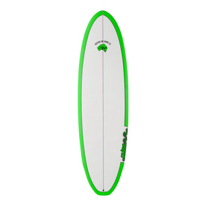 6ft 6 Pulse Square Tail Shortboard Surfboard by Australian Board Co (Fins Included)
