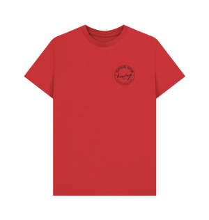 Red Printed T-shirt Front