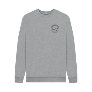 Light Heather Printed Sweater Front