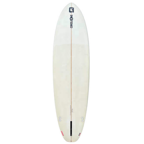 7ft 2 Southern Swells Round Tail Clear Epoxy Finish (FINS Included)