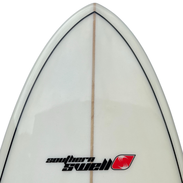 7ft 2 Southern Swells Round Tail Clear Epoxy Finish (FINS Included)
