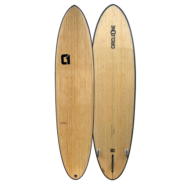 7ft 2 Bamboo Round Tail Mini Mal Surfboard