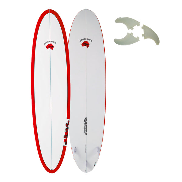 7ft 6 Pulse Round Tail Mini Mal Surfboard von Australian Board Co