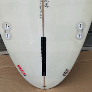 7ft 6 Southern Swells Round Tail Clear Epoxy Finish (FINS Included)