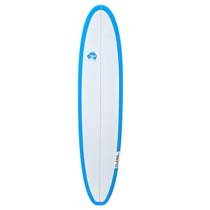 8' Pulse Squash Tail Mini Mal Surfboard by Australian Board Co Package - Includes Bag, Fins, Leash, Wax
