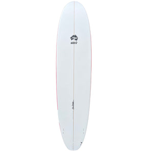 8' Pulse Squash Tail Mini Mal Surfboard by Australian Board Co - FCSII Finboxes