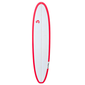 8' Pulse Squash Tail Mini Mal Surfboard by Australian Board Co Package - Includes Bag, Fins, Leash, Wax
