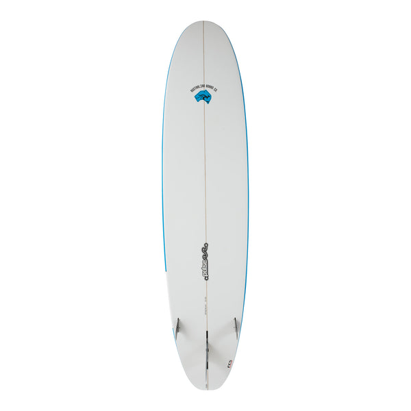 8ft Pulse Squash Tail Mini Mal Surfboard by Australian Board Co Package - Includes Bag, Fins, Leash, Wax