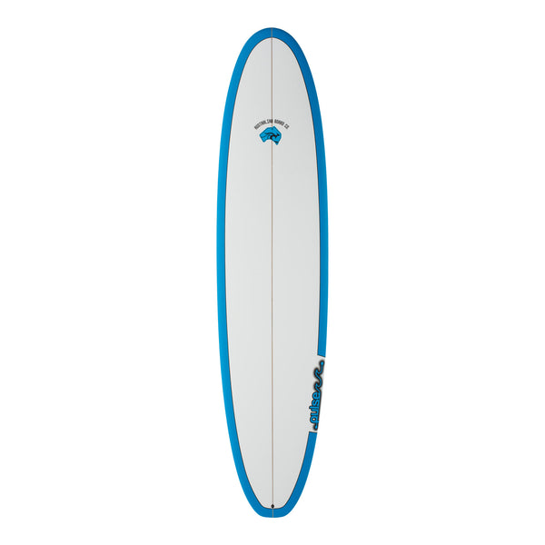 8ft Pulse Squash Tail Mini Mal Surfboard by Australian Board Co Package - Includes Bag, Fins, Leash, Wax