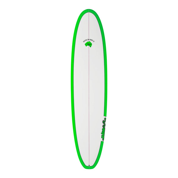 8ft Pulse Squash Tail Mini Mal Surfboard by Australian Board Co Package - Includes Bag, Fins, Leash, Wax