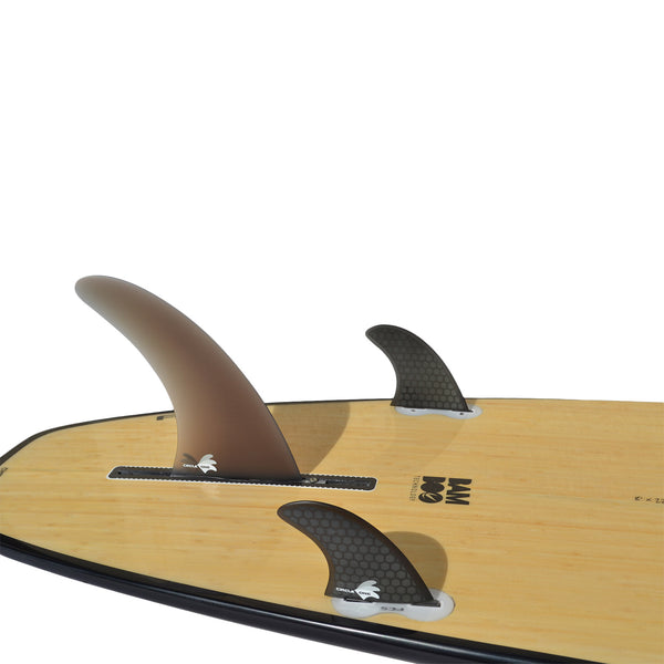 8ft Bamboo Squash Tail Mini Mal Surfboard