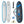 9ft Pulse Round Tail Longboard Surfboard by Australian Board Co Package - Includes Bag, Leash, Fins, Wax