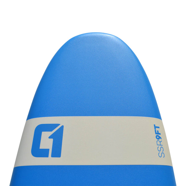 9ft x 26in Beginner Surf School / Rental Softboard Surfboard  - WIDE Version (SSR)