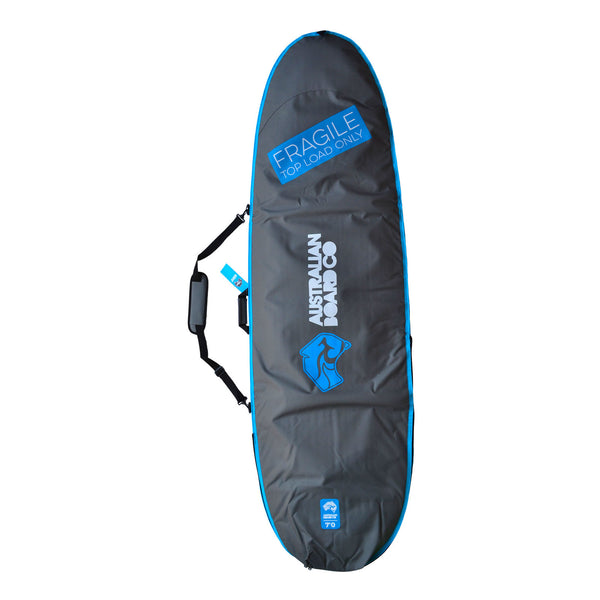 7ft Pulse Mini Mal Surfboard von Australian Board Co Paket - inkl. Tasche, Finnen, Leine, Wachs