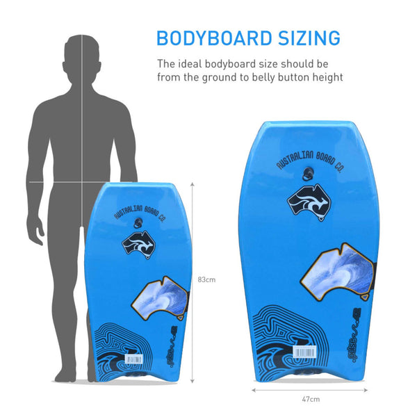 45inch Adult PULSE Series EPS Bodyboard by Australian Board Co